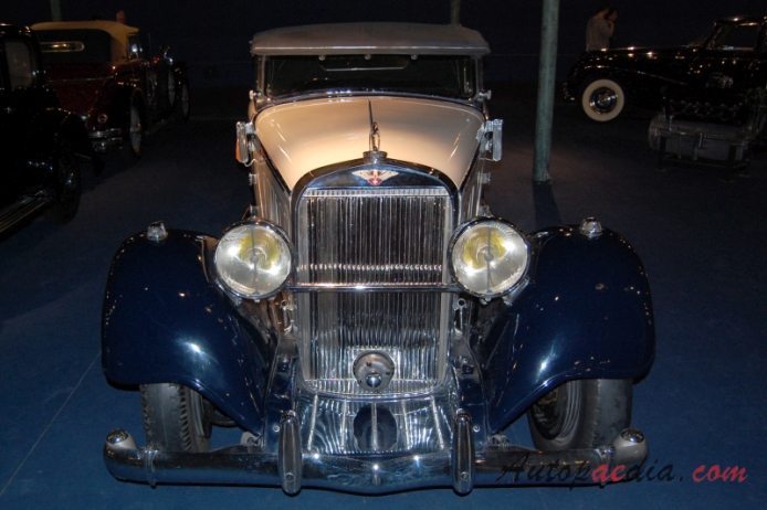 Hispano Suiza K6 1932-1937 (1932 cabriolet 2d), front view