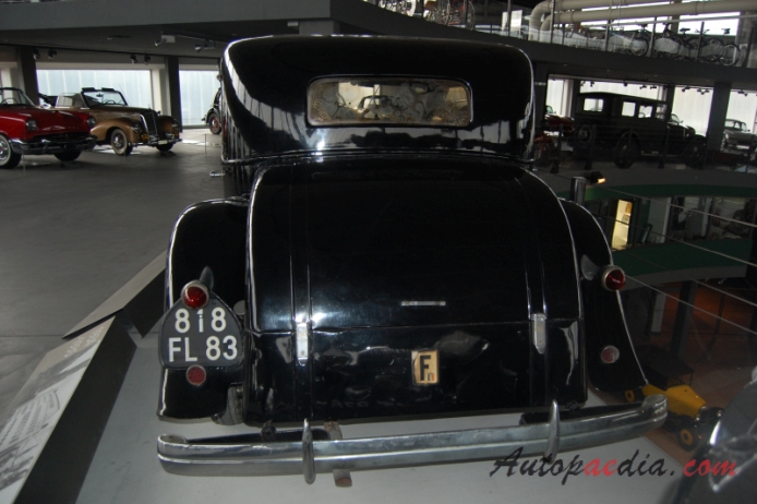 Hispano Suiza K6 1932-1937 (1937 Saloon 4d), rear view