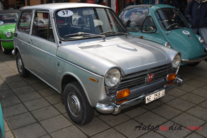 Honda/N600 1967-1972 (1972 GTL), prawy przód