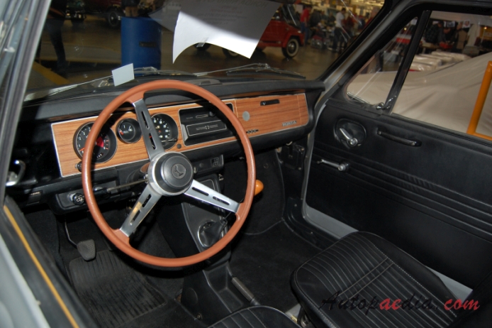 Honda/N600 1967-1972 (1972 GTL), wnętrze