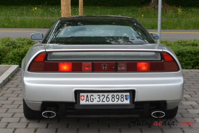 Honda NSX 1st generation 1990-2005 (1990-2002 NSX Coupé 2d), rear view