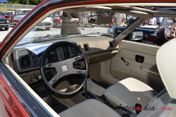 Honda Prelude 1. generacja 1978-1982 (1980 Prelude SN sedan 2d), wnętrze
