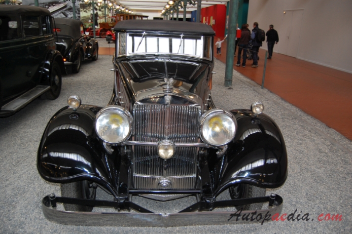 Horch 12 1931-1934 (1932 Horch 670 cabriolet 2d), przód