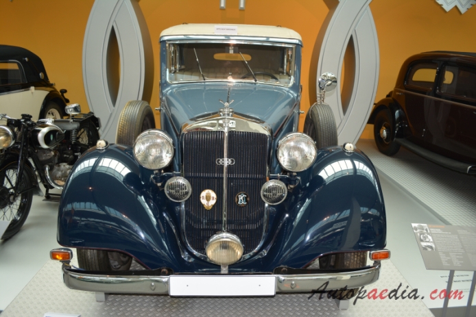 Horch 830 BL 1934-1940 (1936 Baur Pullman cabriolet 4d), przód