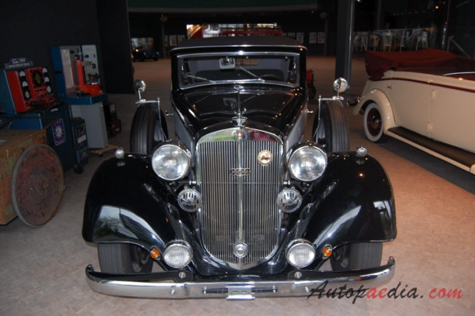 Horch 830 BL 1934-1940 (1936 cabriolet 4d), front view