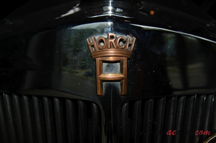 Horch 830 BL 1934-1940 (1936 cabriolet 4d), front emblem  