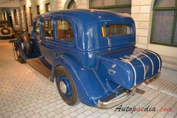 Horch 830 BL 1934-1940 (1939 Pullman limuzyna 4d), lewy tył