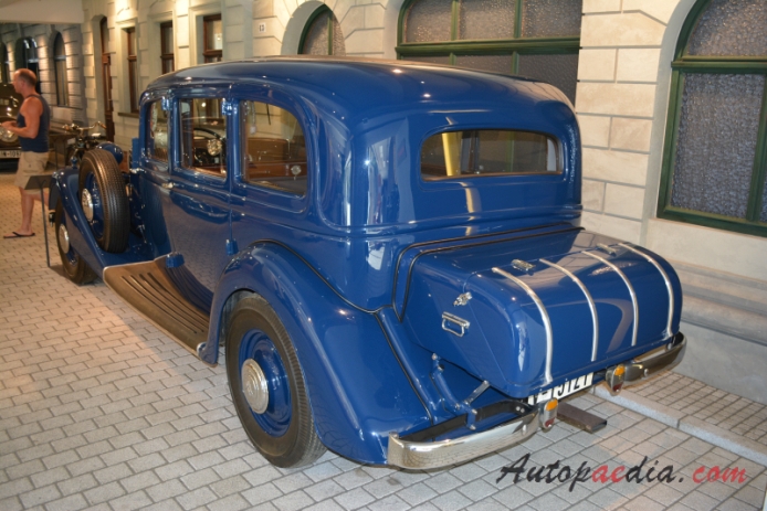 Horch 830 BL 1934-1940 (1939 Pullman limuzyna 4d), lewy tył