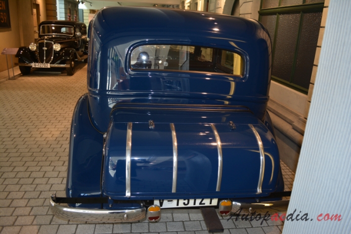 Horch 830 BL 1934-1940 (1939 Pullman limuzyna 4d), tył