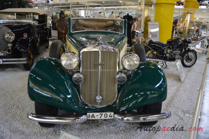 Horch 830 BL 1934-1940 (1939 cabriolet 4d), front view