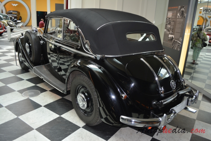 Horch 930 V 1937-1940 (1939 cabriolet 2d),  left rear view