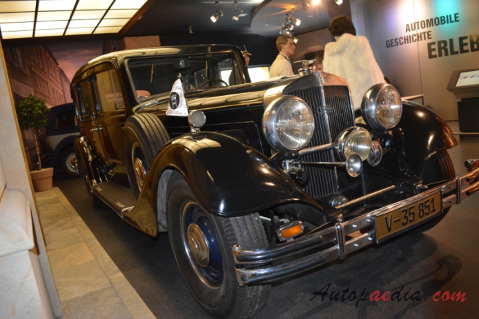 Horch 851 1935-1937 (1935 Pullman limuzyna 4d), prawy przód