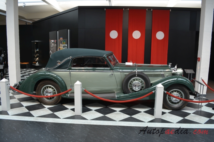 Horch 853 1935-1937 (1936 853 Sport cabriolet 2d), prawy bok