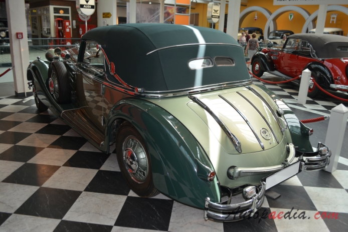 Horch 853 1935-1937 (1936 853 Sport cabriolet 2d), lewy tył