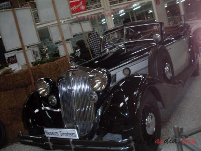 Horch 853 A 1937-1940 (1938 cabriolet 2d), left front view