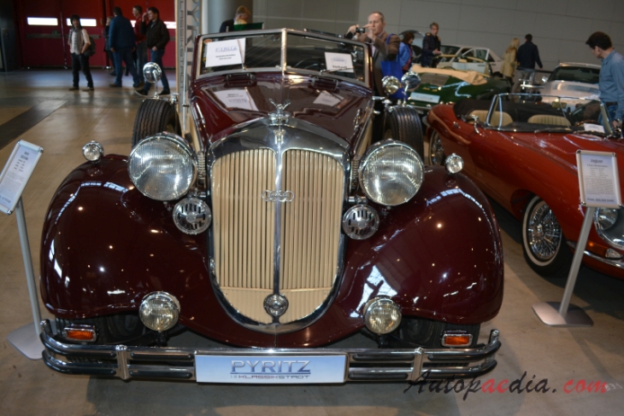 Horch 853 A 1937-1940 (1938 cabriolet 2d), front view