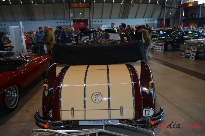 Horch 853 A 1937-1940 (1938 cabriolet 2d), tył