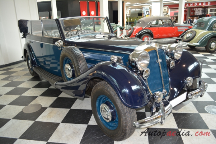 Horch 951 A 1937-1940 (1937 Pullman cabriolet 4d), prawy przód