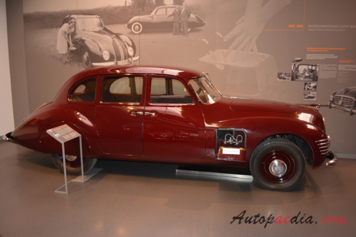 Horch 930 S 1939, 1946-1948 (1948 streamline limousine 4d), right side view