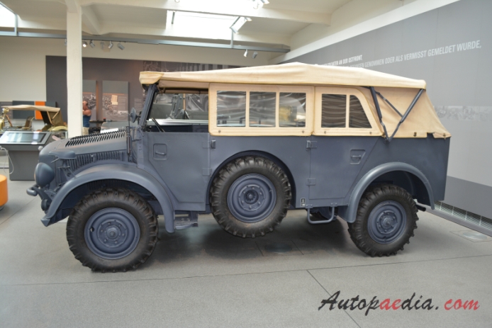 Horch 108 1937-1940 (1940 Horch type 108 1B 4x4 off-road military vehicle 4d), left side view