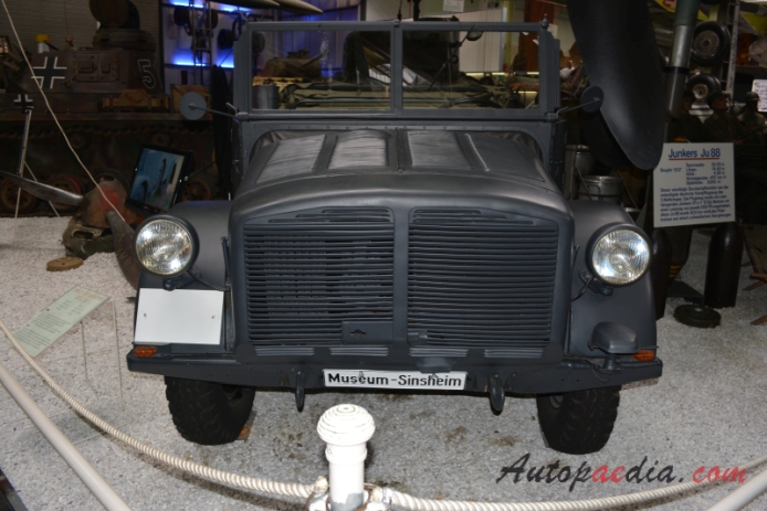 Horch 108 1937-1940 (KFZ 18 off-road pojazd wojskowy 4d), przód
