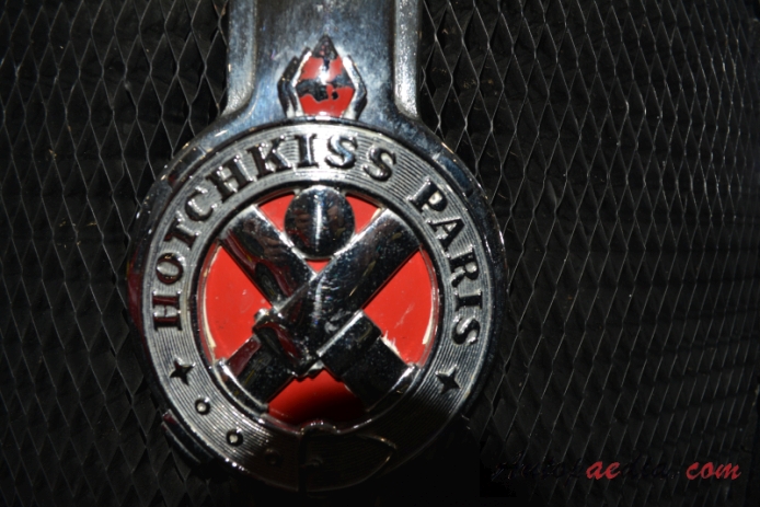 Hotchkiss Anjou 1950-1952 (1950 2050 Worblaufen cabriolet 4d), emblemat przód 