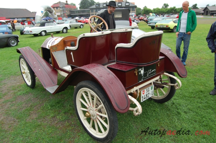 Hudson 30 1909, lewy tył