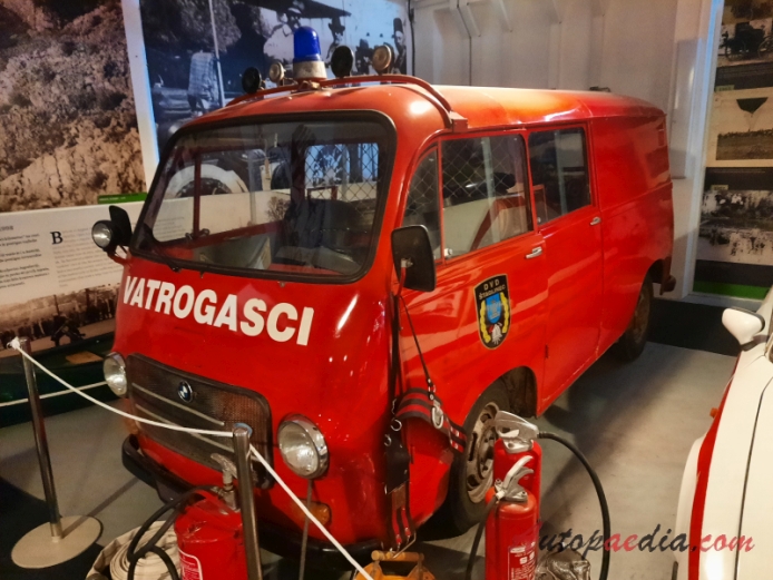 IMV Van 1962-1992 (DVD Staglinec Vatrogasci wóz strażacki 5d), lewy przód