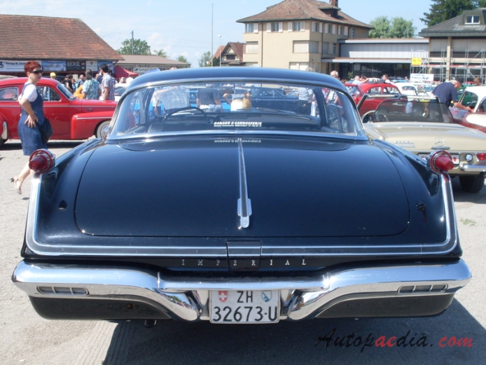 Imperial 1955-1975 (1962 Le Baron limousine 4d), rear view