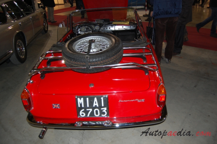 Innocenti 950 Spider 1960-1969, rear view