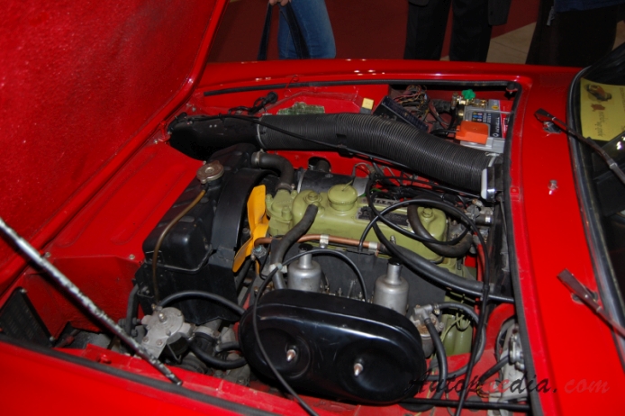 Innocenti 950 Spider 1960-1969, engine  