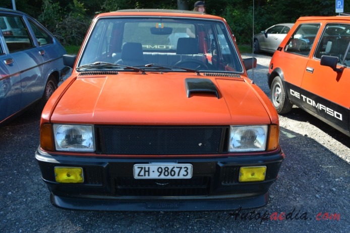Innocenti Mini de Tomaso 1976-1982 (hatchback 3d), front view