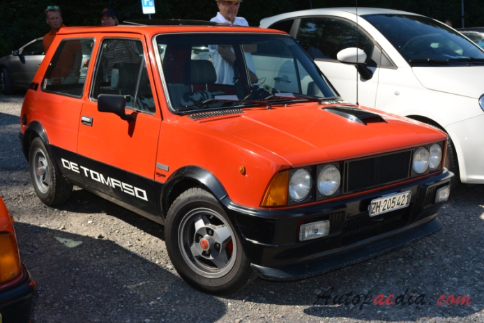 Innocenti Mini de Tomaso 1976-1982 (hatchback 3d), right front view