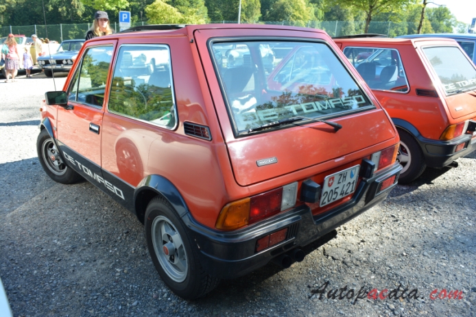 Innocenti Mini de Tomaso 1976-1982 (hatchback 3d), lewy tył
