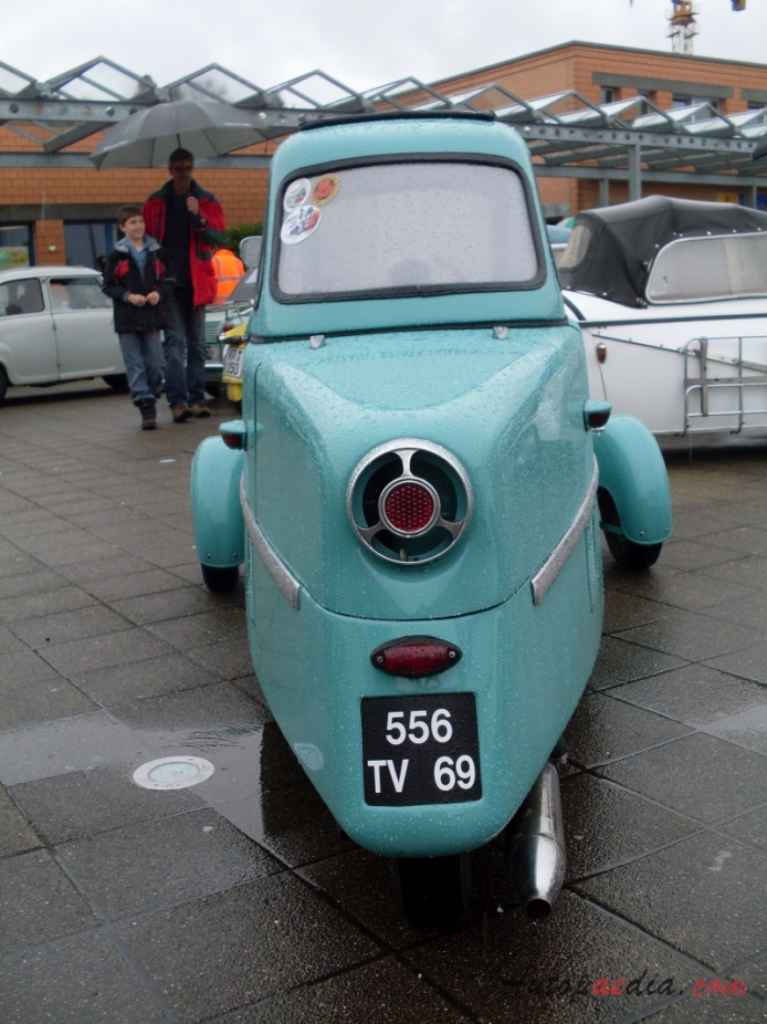 Inter autoscooter 175 A 1954-1956 (1956 Berlina), rear view