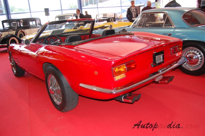 Intermeccanica Italia Spyder 1968-1972 (1972 cabriolet 2d),  left rear view