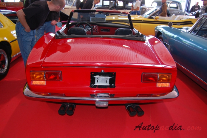 Intermeccanica Italia Spyder 1968-1972 (1972 cabriolet 2d), rear view