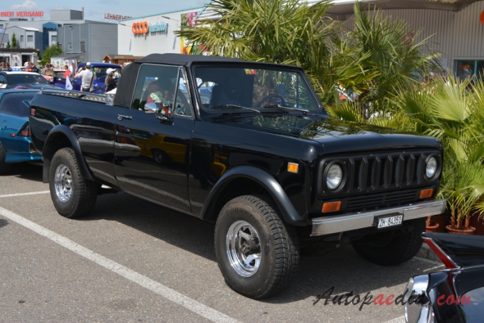 International Harvester Scout II 1971-1980 (pickup 2d), right front view
