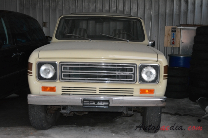 International Harvester Scout II 1971-1980 (pickup 2d), front view