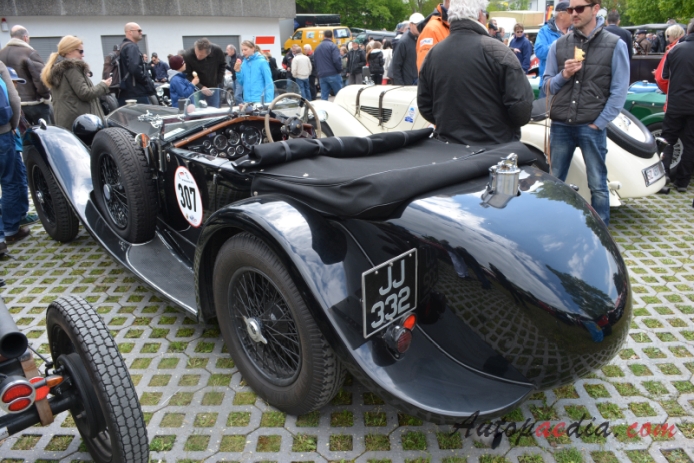Invicta S-type 1929,  left rear view