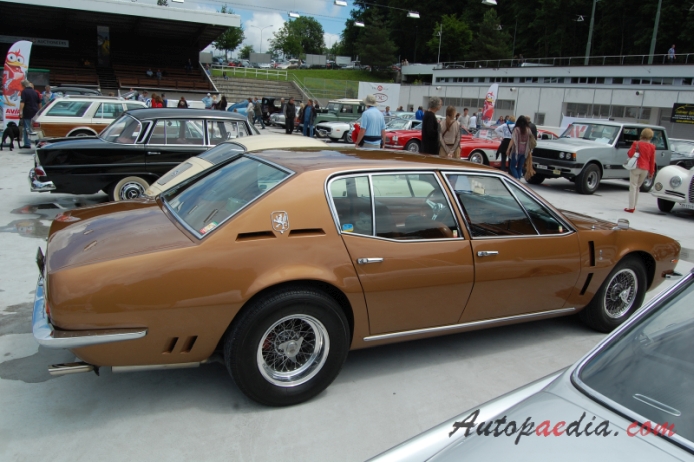 Iso Rivolta Fidia (S4) 1967-1975 (1969 5.4L V8 sedan 4d), right side view