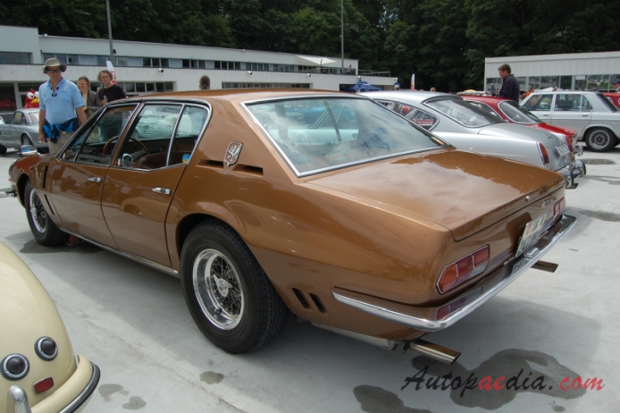 Iso Rivolta Fidia (S4) 1967-1975 (1969 5.4L V8 sedan 4d),  left rear view