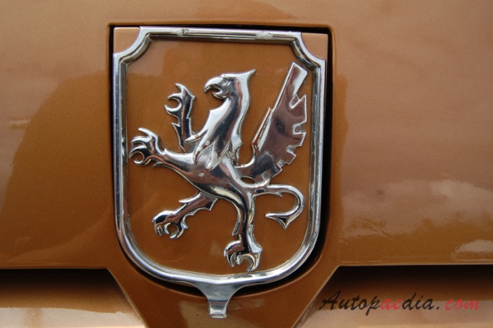 Iso Rivolta Fidia (S4) 1967-1975 (1969 5.4L V8 sedan 4d), detal 