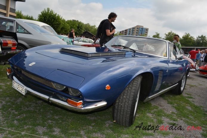 Iso Rivolta Griffo Series 2 1970-1974 (1970-1972 IR-9 Can Am Coupé 2d), lewy przód