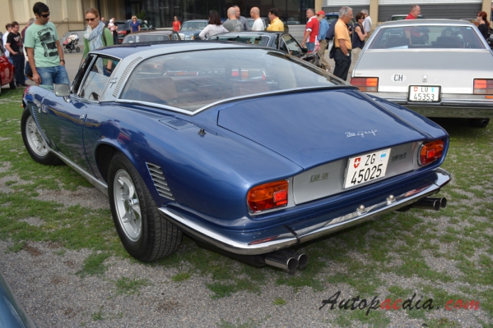 Iso Rivolta Griffo Series 2 1970-1974 (1970-1972 IR-9 Can Am Coupé 2d), lewy tył