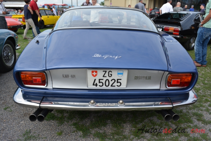 Iso Rivolta Griffo Series 2 1970-1974 (1970-1972 IR-9 Can Am Coupé 2d), tył