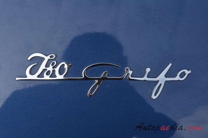 Iso Rivolta Griffo Series 2 1970-1974 (1970-1972 IR-9 Can Am Coupé 2d), emblemat tył 