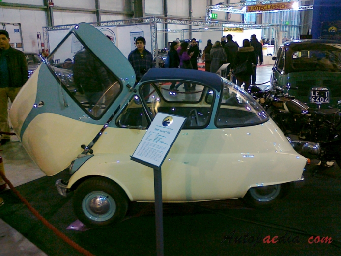 Iso Isetta 1953-1956 (1953 350cc), lewy bok