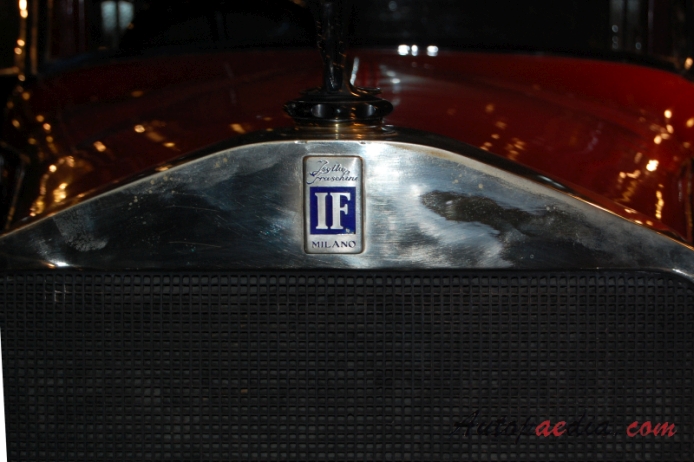 Isotta Fraschini Tipo 8A 1924-1931 (1925 Coupé Chauffeur 4d), emblemat przód 