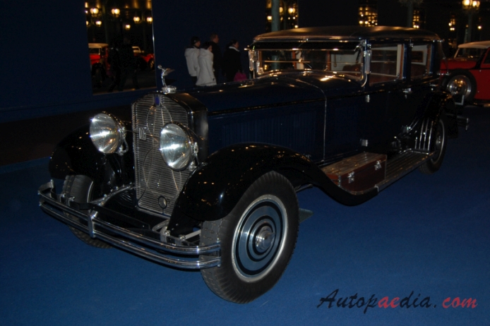 Isotta Fraschini Tipo 8A 1924-1931 (1928 Landaulet 4d), lewy przód